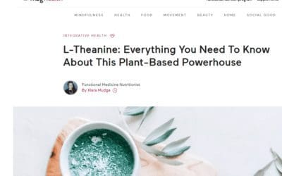 MindBodyGreen calls L-theanine a plant-based powerhouse