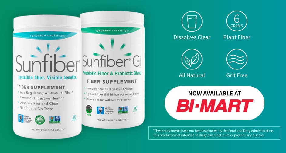 Sunfiber and Sunfiber GI now available at Bi-Mart